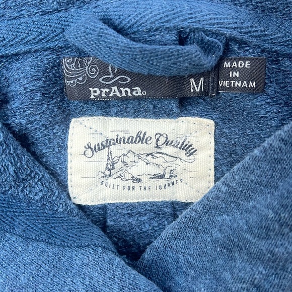 Prana Hooded Sweatshirt S128-4 - Picture 2 of 4